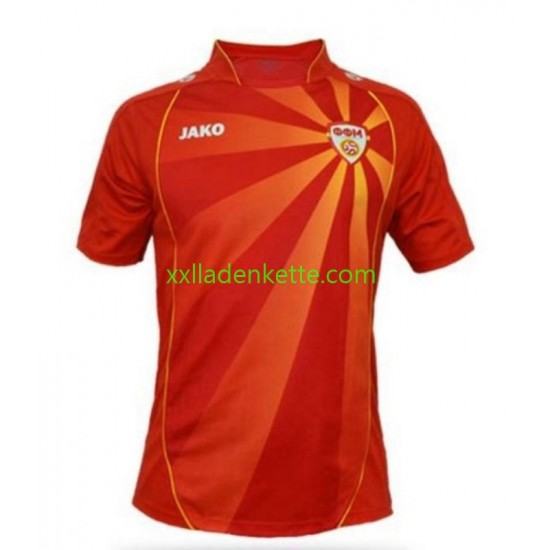 Fußballtrikot North Macedonia Herren Heim 2022 Kurzarm