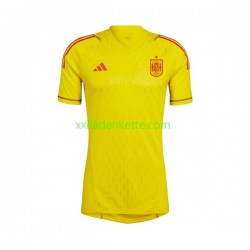 Fußballtrikot Spanien Torwart Herren Auswärts 2022-2023 Kurzarm