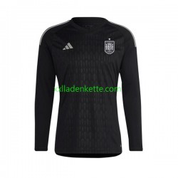 Fußballtrikot Spanien Torwart Herren Heim 2022 Langarm