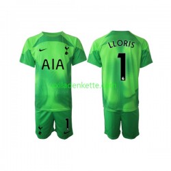 Fußballtrikot Tottenham Hotspur Hugo Lloris 1 Torwart Kinder Auswärts 2022-2023 Kurzarm