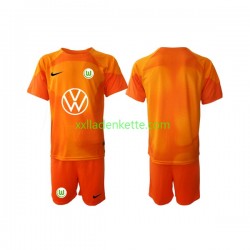 Fußballtrikot VfL Wolfsburg Torwart Kinder Ausweich 2022-2023 Kurzarm