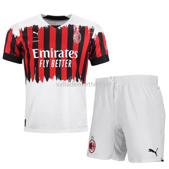 Fußballtrikot AC Milan Kinder Viertes 2022-2023 Kurzarm