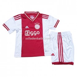Fußballtrikot AFC Ajax Kinder Heim 2022-2023 Kurzarm
