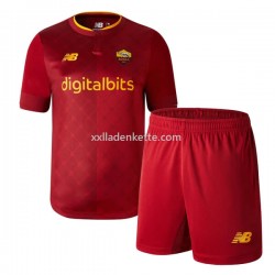 Fußballtrikot AS Roma Kinder Heim 2022-2023 Kurzarm