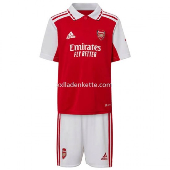 Fußballtrikot Arsenal Kinder Heim 2022-2023 Kurzarm