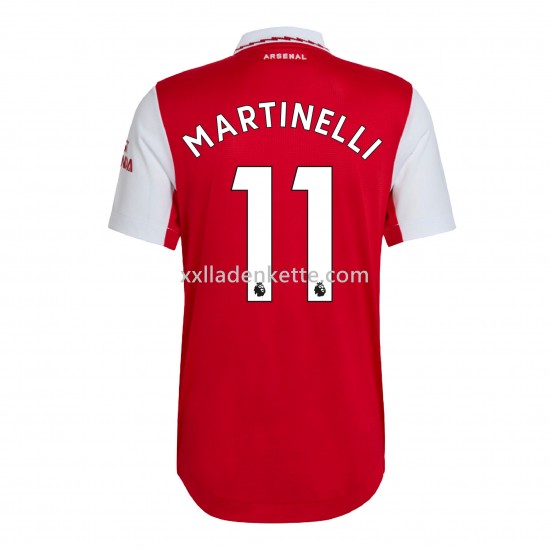 Fußballtrikot Arsenal Martinelli 11 Heim 2022-2023 Kurzarm
