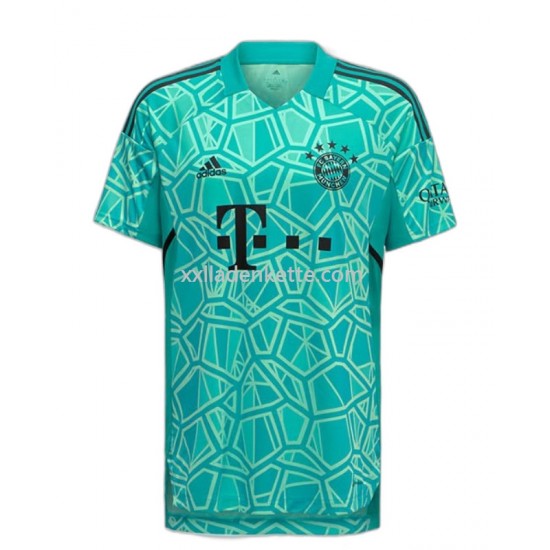 Fußballtrikot Bayern München Torwart Heim 2022-2023 Kurzarm