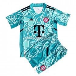 Fußballtrikot Bayern München Torwart Kinder Heim 2022-2023 Kurzarm