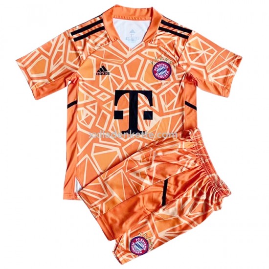 Fußballtrikot Bayern München Torwart Kinder Ausweich 2022-2023 Kurzarm