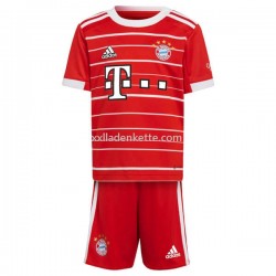Fußballtrikot Bayern München Kinder Heim 2022-2023 Kurzarm