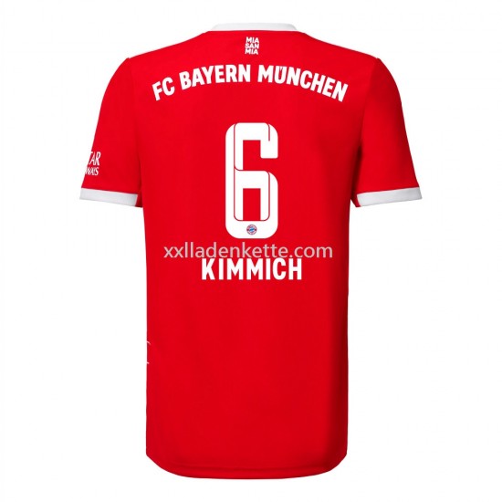 Fußballtrikot Bayern München Kimmich 6 Heim 2022-2023 Kurzarm