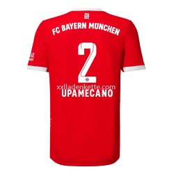 Fußballtrikot Bayern München Upamecano 2 Heim 2022-2023 Kurzarm