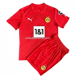 Fußballtrikot Borussia Dortmund Torwart Kinder Heim 2022-2023 Kurzarm