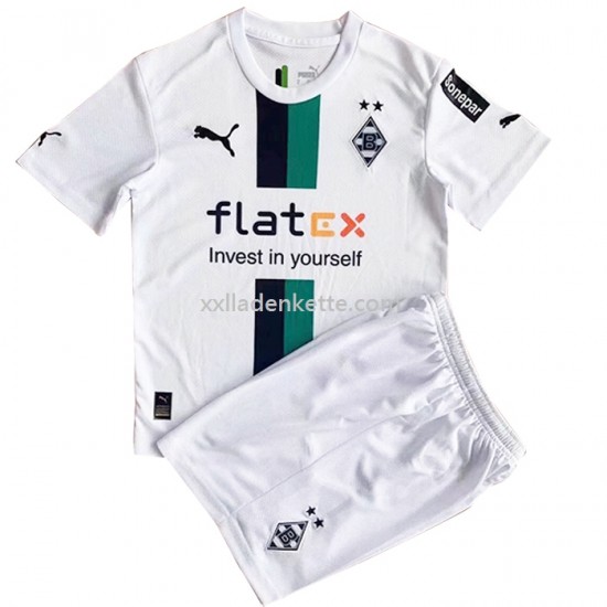 Fußballtrikot Borussia Monchengladbach Kinder Heim 2022-2023 Kurzarm