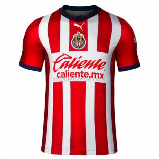 Fußballtrikot Deportivo Guadalajara Heim 2022-2023 Kurzarm