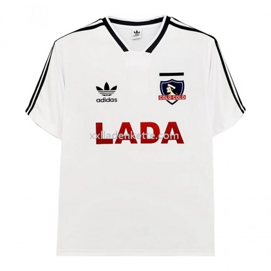 Fußballtrikot Colo-Colo Heim 1991 Kurzarm