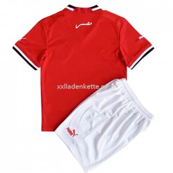 Fußballtrikot Ägypten Kinder Heim 2022 Kurzarm