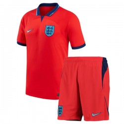 Fußballtrikot England Kinder Auswärts 2022 Kurzarm