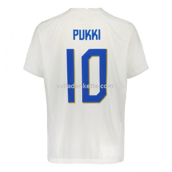 Fußballtrikot Finnland PUKKI 10  Heim 2022 Kurzarm