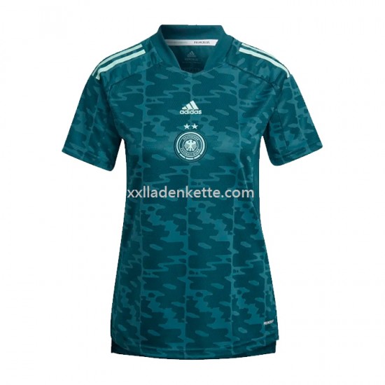 Fußballtrikot Deutschland Dame Auswärts 2022 Kurzarm