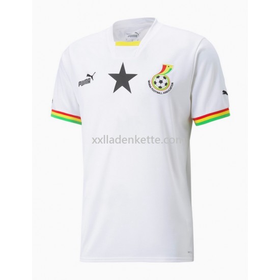 Fußballtrikot Ghana Heim 2022 Kurzarm