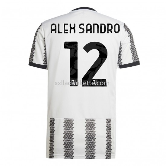 Fußballtrikot Juventus Turin Alex Sandro 12 Heim 2022-2023 Kurzarm