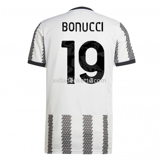 Fußballtrikot Juventus Turin Bonucci 19 Heim 2022-2023 Kurzarm