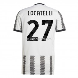 Fußballtrikot Juventus Turin Locatelli 27 Heim 2022-2023 Kurzarm