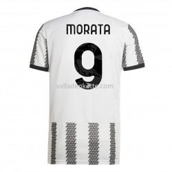 Fußballtrikot Juventus Turin Morata 9 Heim 2022-2023 Kurzarm