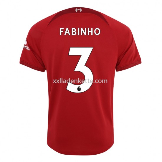 Fußballtrikot Liverpool Fabinho 3 Heim 2022-2023 Kurzarm