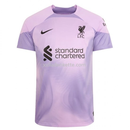 Fußballtrikot Liverpool Torwart Heim 2022-2023 Kurzarm