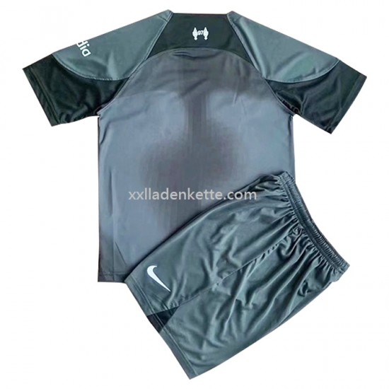 Fußballtrikot Liverpool Kinder Auswärts 2022-2023 Kurzarm