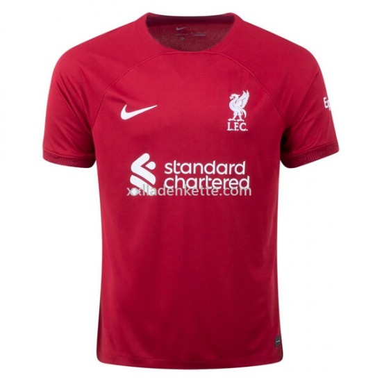 Fußballtrikot Liverpool Heim 2022-2023 Kurzarm