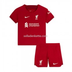 Fußballtrikot Liverpool Kinder Heim 2022-2023 Kurzarm