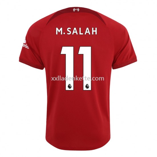 Fußballtrikot Liverpool M.Salah 11 Heim 2022-2023 Kurzarm