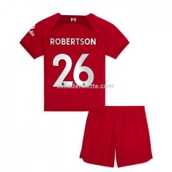 Fußballtrikot Liverpool Robertson 26 Kinder Heim 2022-2023 Kurzarm