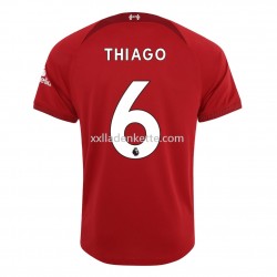 Fußballtrikot Liverpool Thiago 6 Heim 2022-2023 Kurzarm
