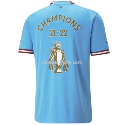 Fußballtrikot Manchester City Champion Heim 2022-2023 Kurzarm