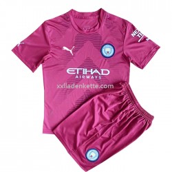 Fußballtrikot Manchester City Torwart Kinder Heim 2022-2023 Kurzarm