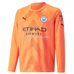 Fußballtrikot Manchester City Ausweich 2022-2023 Langarm