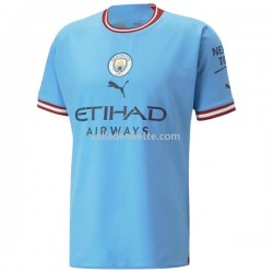 Fußballtrikot Manchester City Heim 2022-2023 Kurzarm