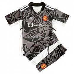 Fußballtrikot Manchester United Kinder Auswärts 2022-2023 Kurzarm