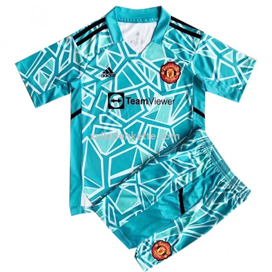 Fußballtrikot Manchester United Kinder Ausweich 2022-2023 Kurzarm