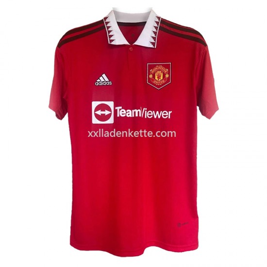 Fußballtrikot Manchester United Heim 2022-2023 Kurzarm