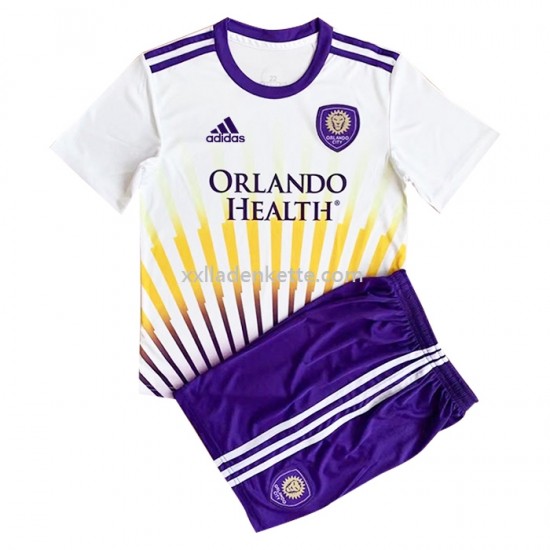 Fußballtrikot Orlando City Kinder Auswärts 2022-2023 Kurzarm