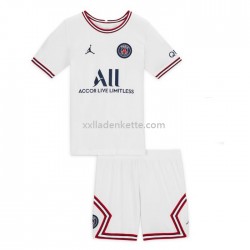 Fußballtrikot Paris Saint-Germain Kinder Viertes 2021-2022 Kurzarm