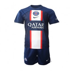 Fußballtrikot Paris Saint-Germain Kinder Heim 2022-2023 Kurzarm