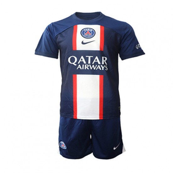 Fußballtrikot Paris Saint-Germain Kinder Heim 2022-2023 Kurzarm
