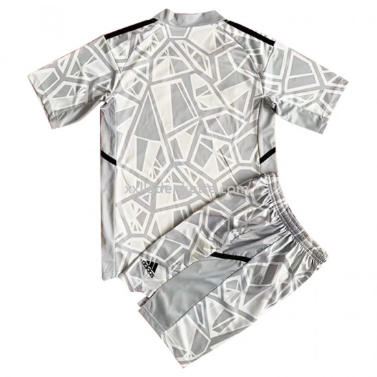 Fußballtrikot RB Leipzig Torwart Kinder Auswärts 2022-2023 Kurzarm