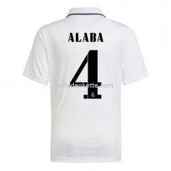 Fußballtrikot Real Madrid Alaba 4 Heim 2022-2023 Kurzarm